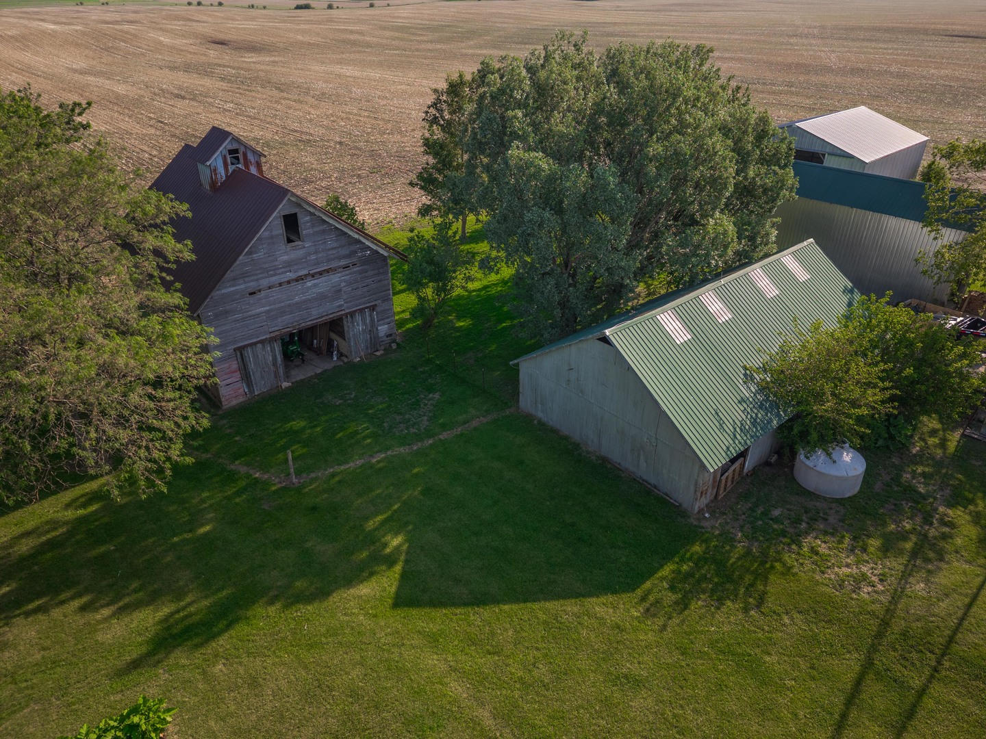 22037 East 2600 N Road Odell, IL 60460 - Photo 49 of 59 an aerial view of a house