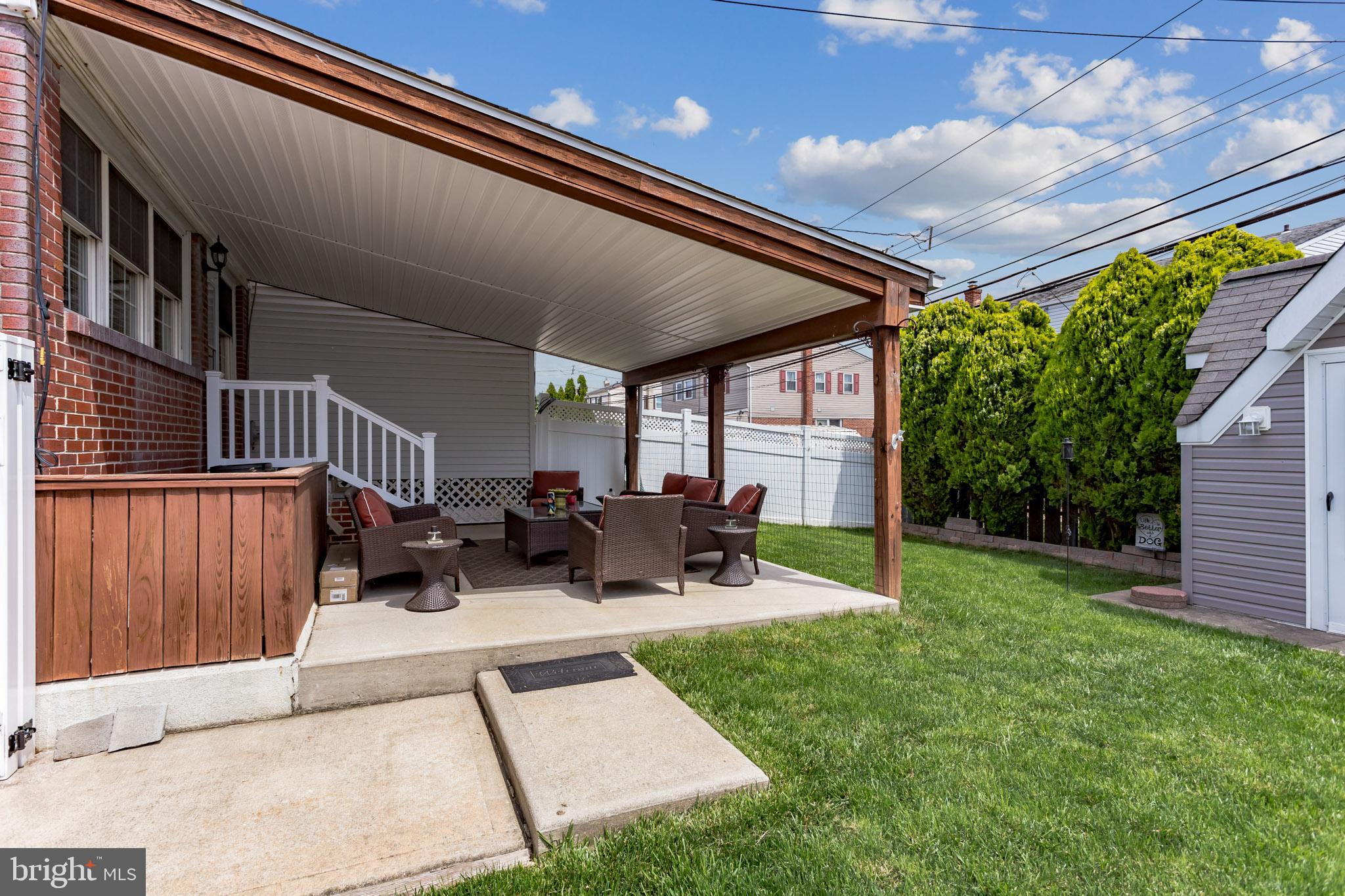 1429 Grace Road Swarthmore, PA 19081 - Photo 23 of 24 Covered Patio