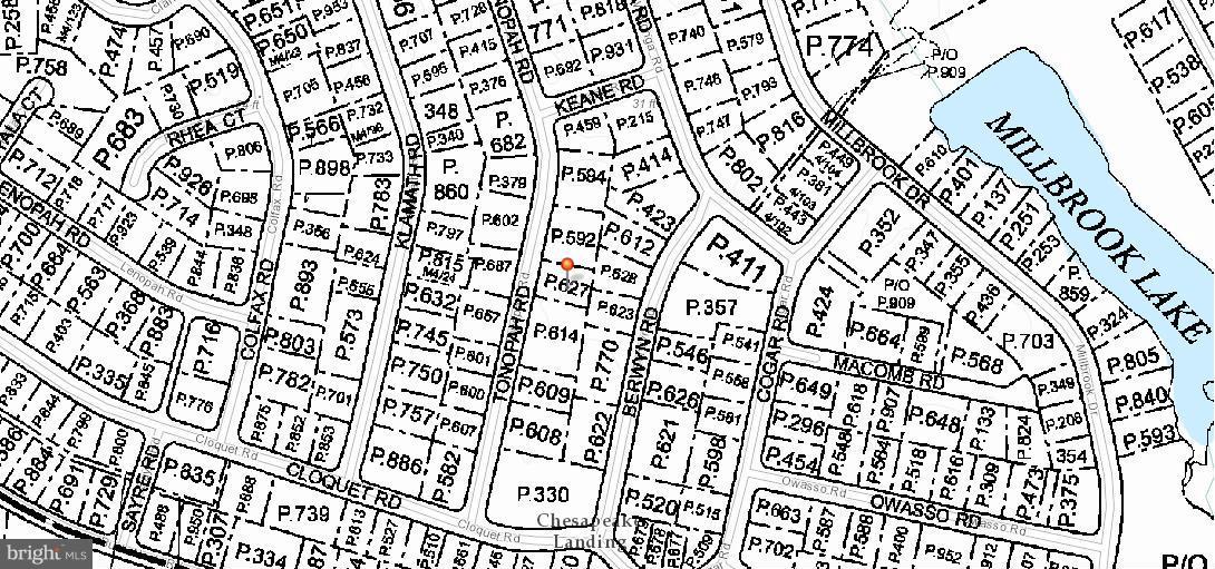 Tonopah Road Chestertown, MD 21620 - Photo 2 of 2 Tax Map Picture