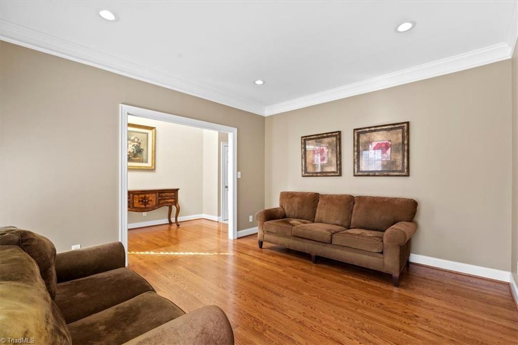 6603 Stonecroft Drive Oak Ridge, NC 27310 - Photo 7 of 41 Formal living room or could be used for a home office