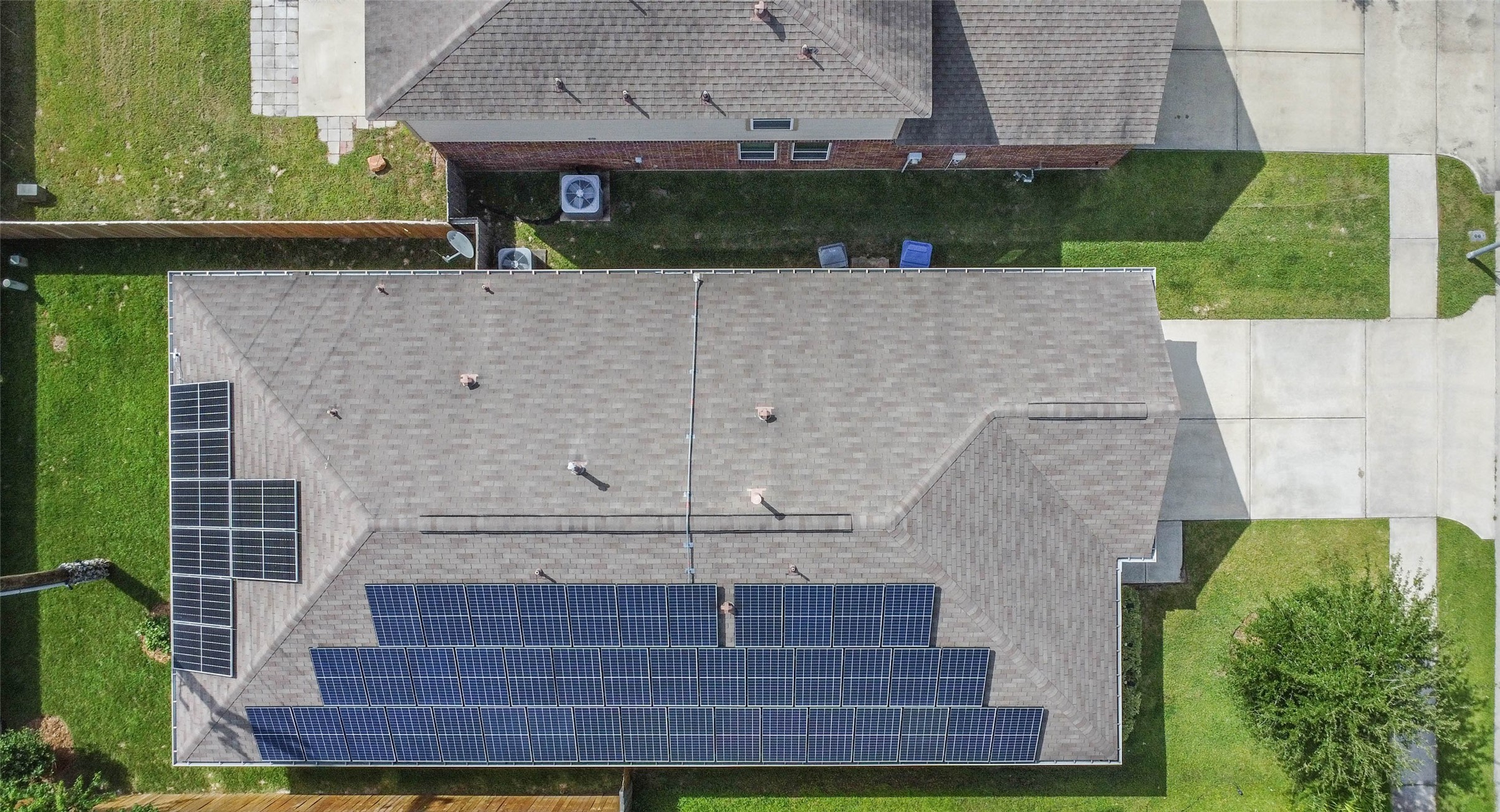 2504 Elm Crossing Trail Spring, TX 77386 - Photo 37 of 40 a aerial view of a house with a yard