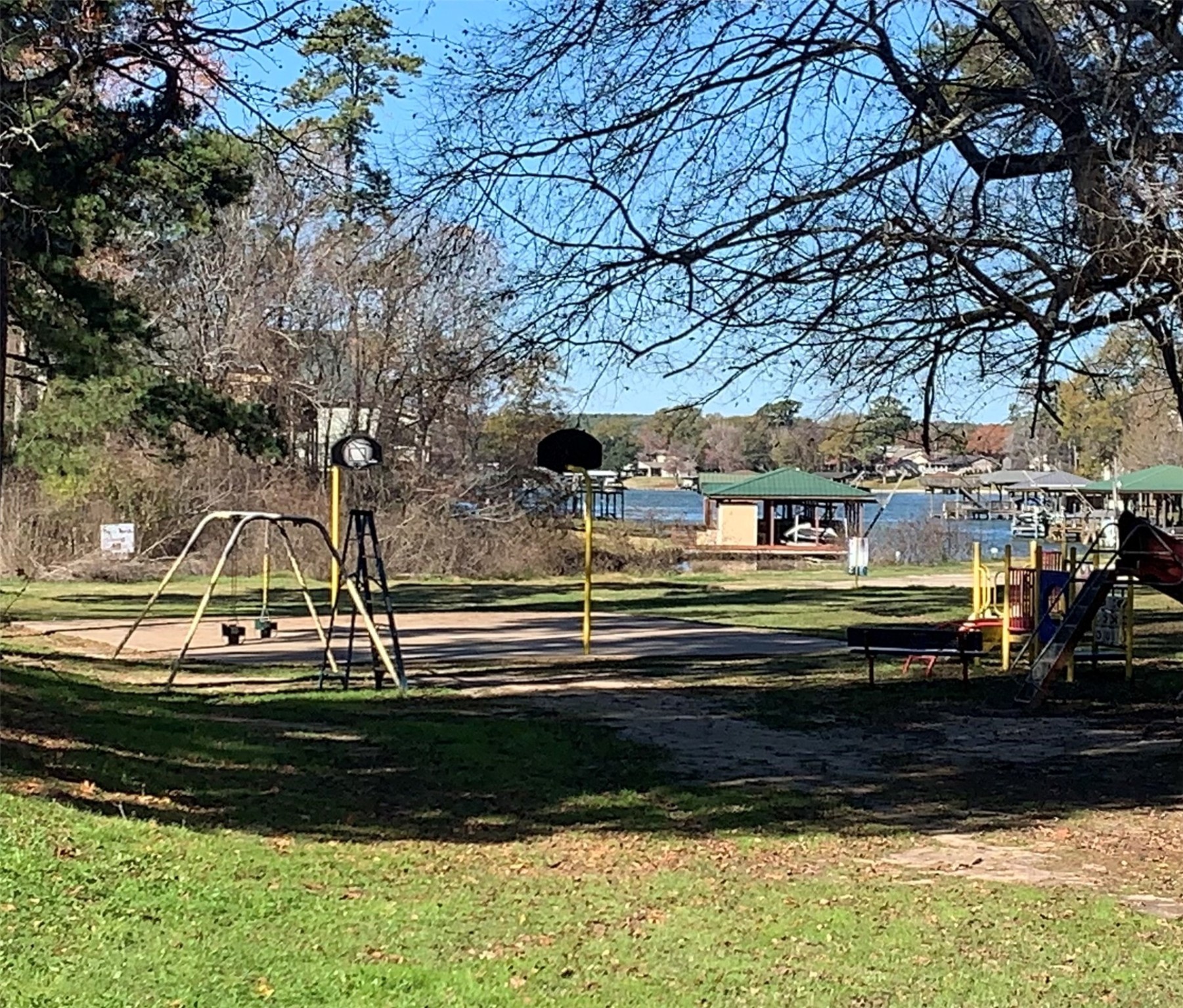 171 Cherry Tree Livingston, TX 77351 - Photo 7 of 10 a view of swimming pool with a yard