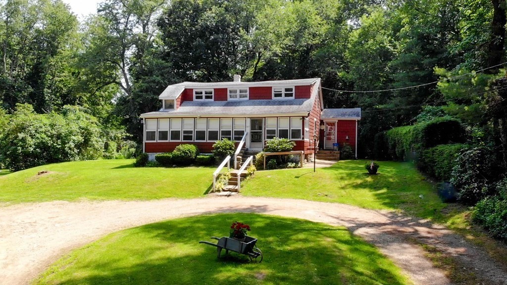 607 Podunk Road East Brookfield, MA 01515 - Photo 1 of 42 a view of a house with a yard balcony