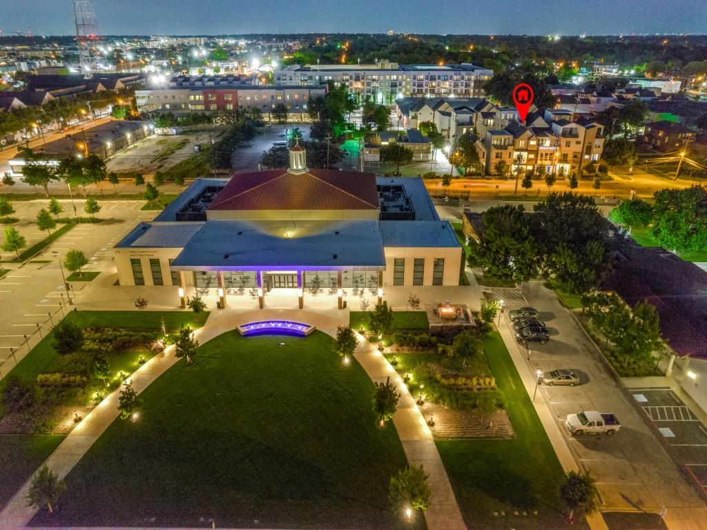 1129 Manderly Court Dallas, TX 75204 - Photo 31 of 33 Aerial view at twilight