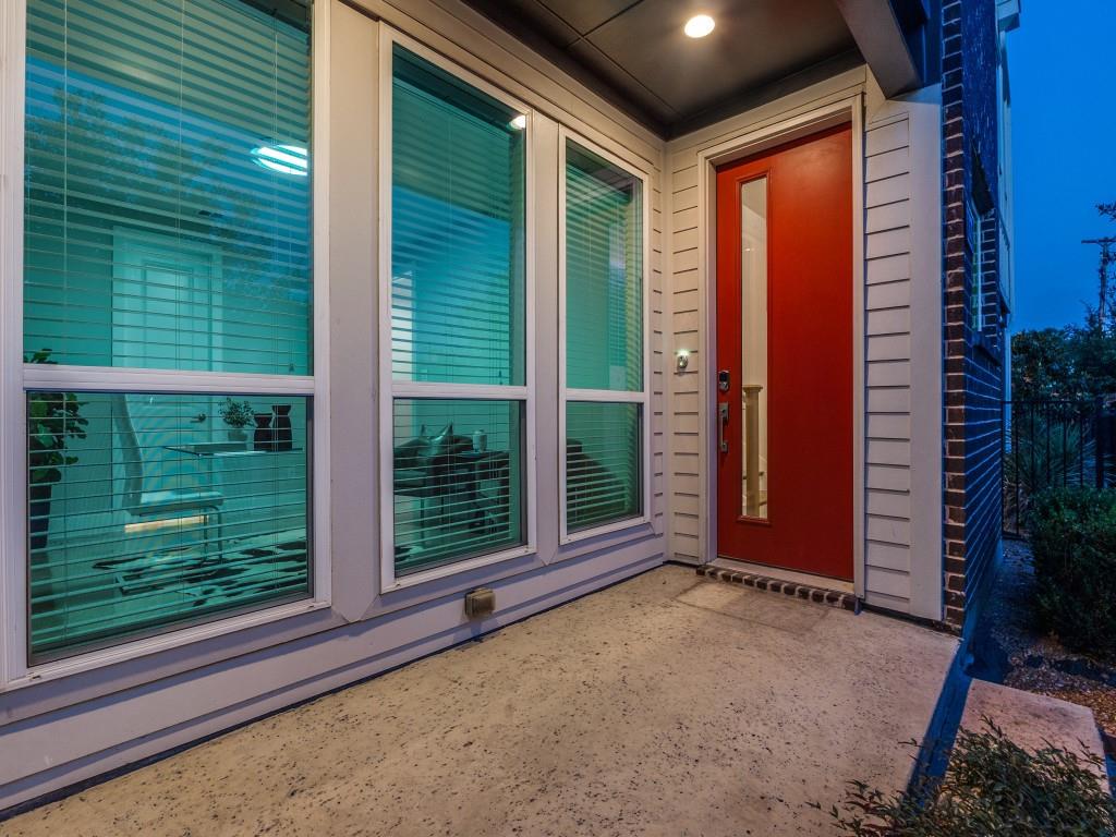 1129 Manderly Court Dallas, TX 75204 - Photo 4 of 33 Entrance to property with a patio area