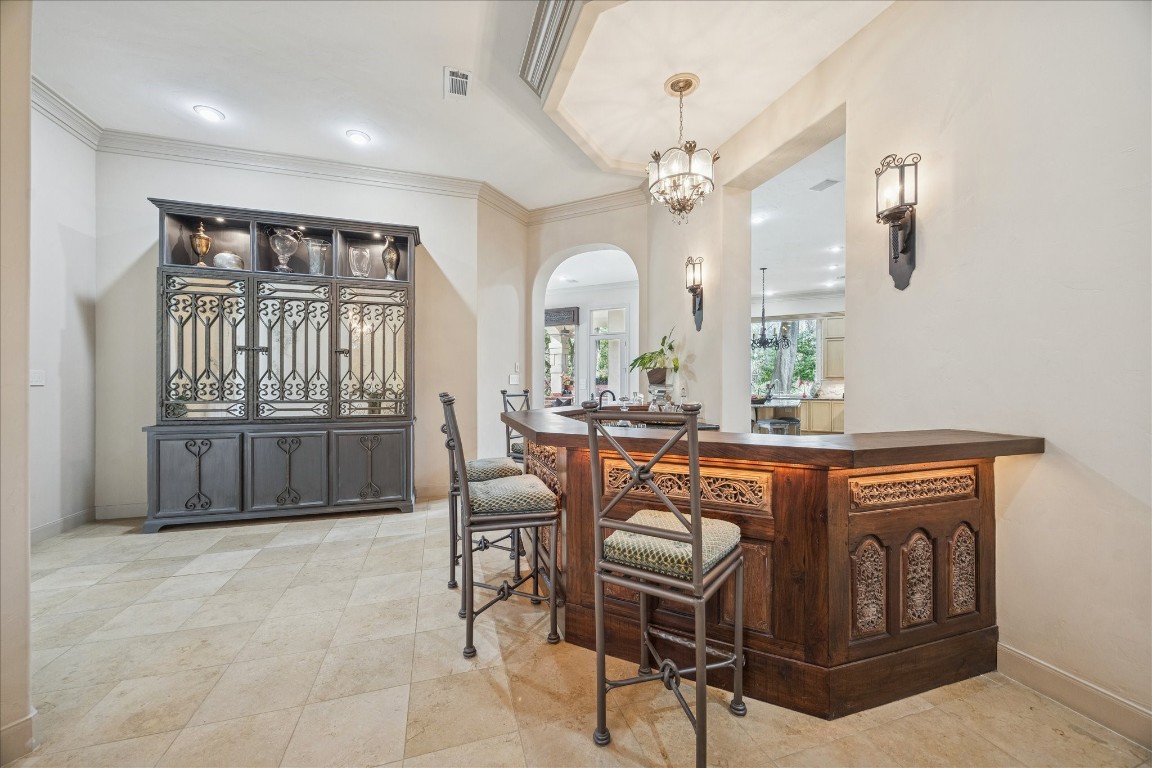 6 Mott Lane Houston, TX 77024 - Photo 16 of 49 Custom Wet Bar
