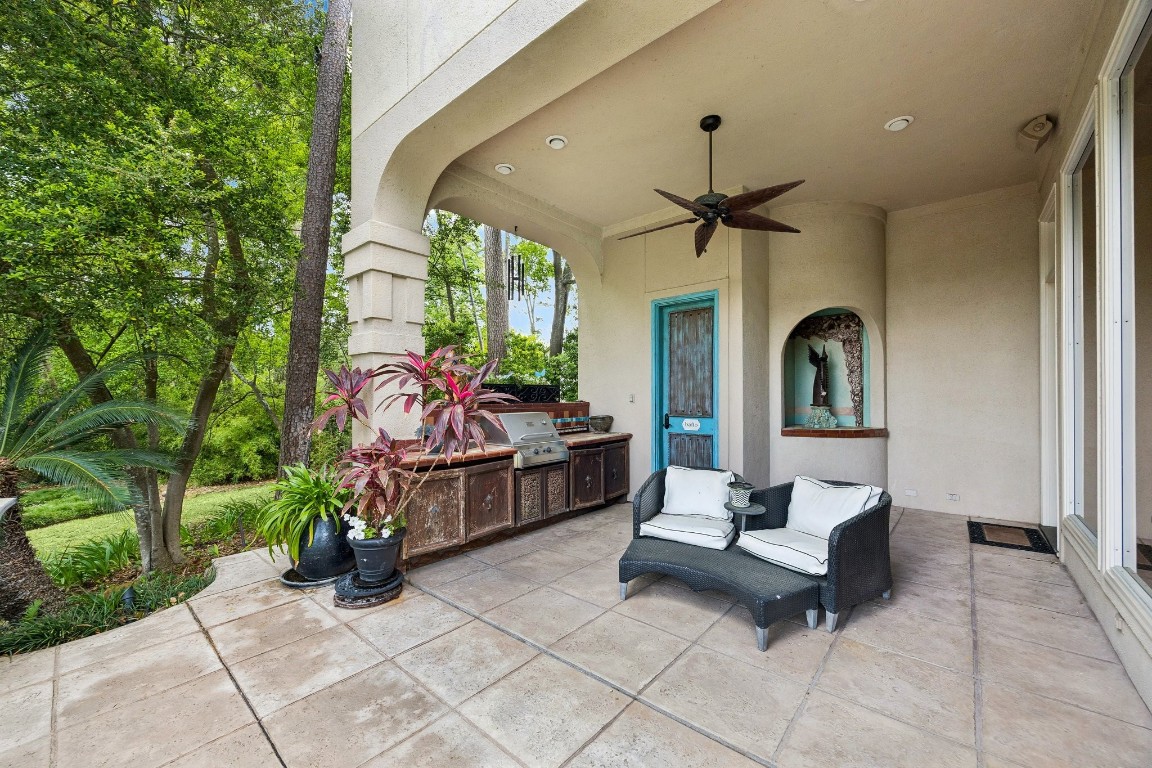 6 Mott Lane Houston, TX 77024 - Photo 39 of 47 Outdoor Kitchen