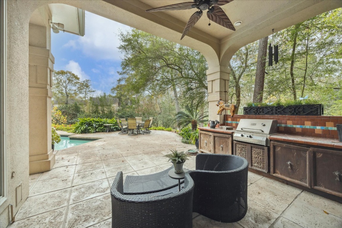 6 Mott Lane Houston, TX 77024 - Photo 41 of 49 Outdoor Kitchen