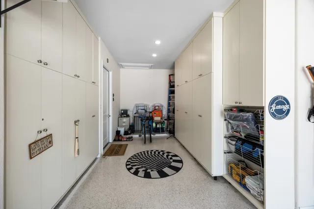 a view of entryway with livingroom and furniture