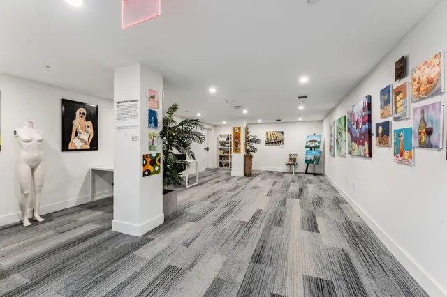 a view of a living room