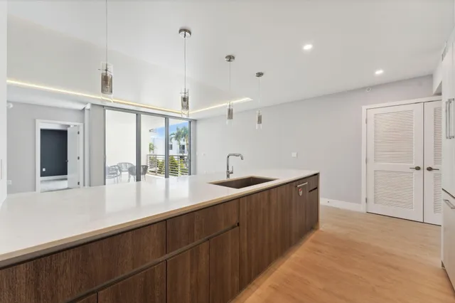 a very nice looking room with a large window