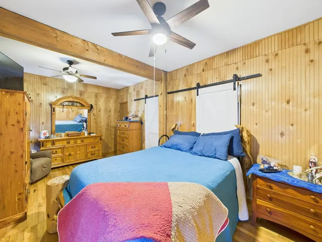 a room with storage and utility