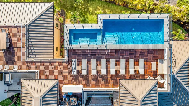 a view of a house with a deck