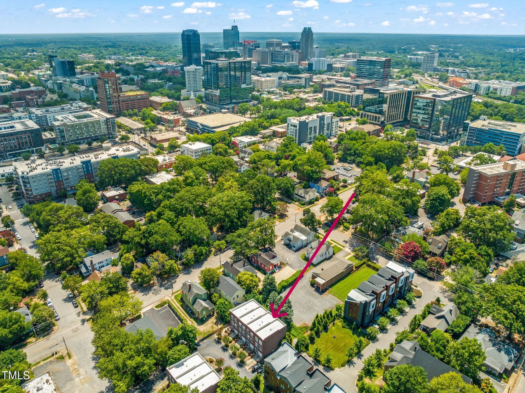 701 West Lane Street, Unit 103 Raleigh, NC 27603 - Photo 2 of 41 Aerial (3)