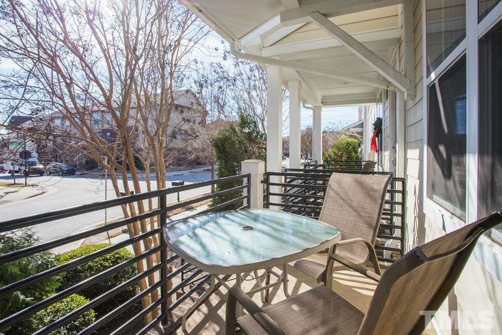 1619 Crafton Way Raleigh, NC 27607 - Photo 4 of 25 a view of balcony with furniture