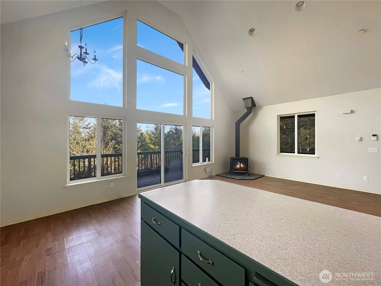 11 North Hamma Ridge Drive Lilliwaup, WA 98555 - Photo 15 of 40 a view of an entryway with wooden floor and door