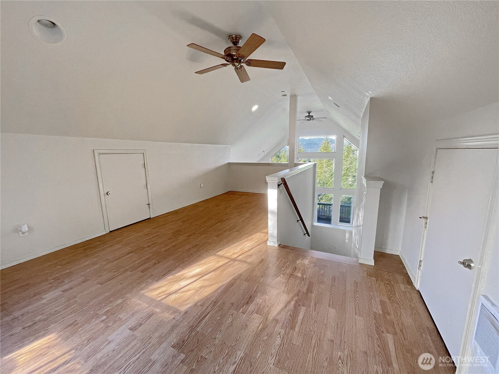 11 North Hamma Ridge Drive Lilliwaup, WA 98555 - Photo 24 of 40 a view of empty room with wooden floor