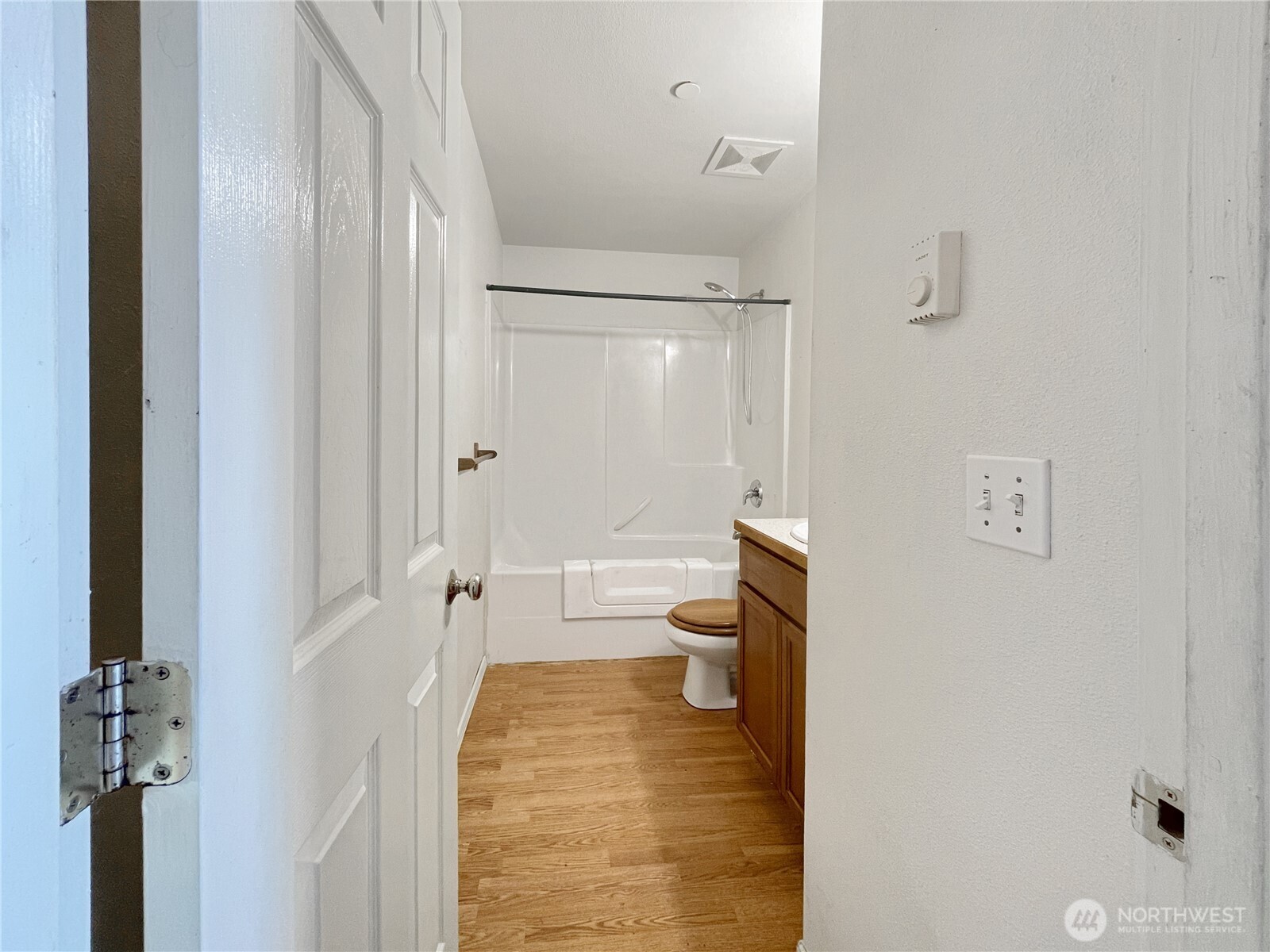 11 North Hamma Ridge Drive Lilliwaup, WA 98555 - Photo 27 of 40 a bathroom with a toilet and a shower