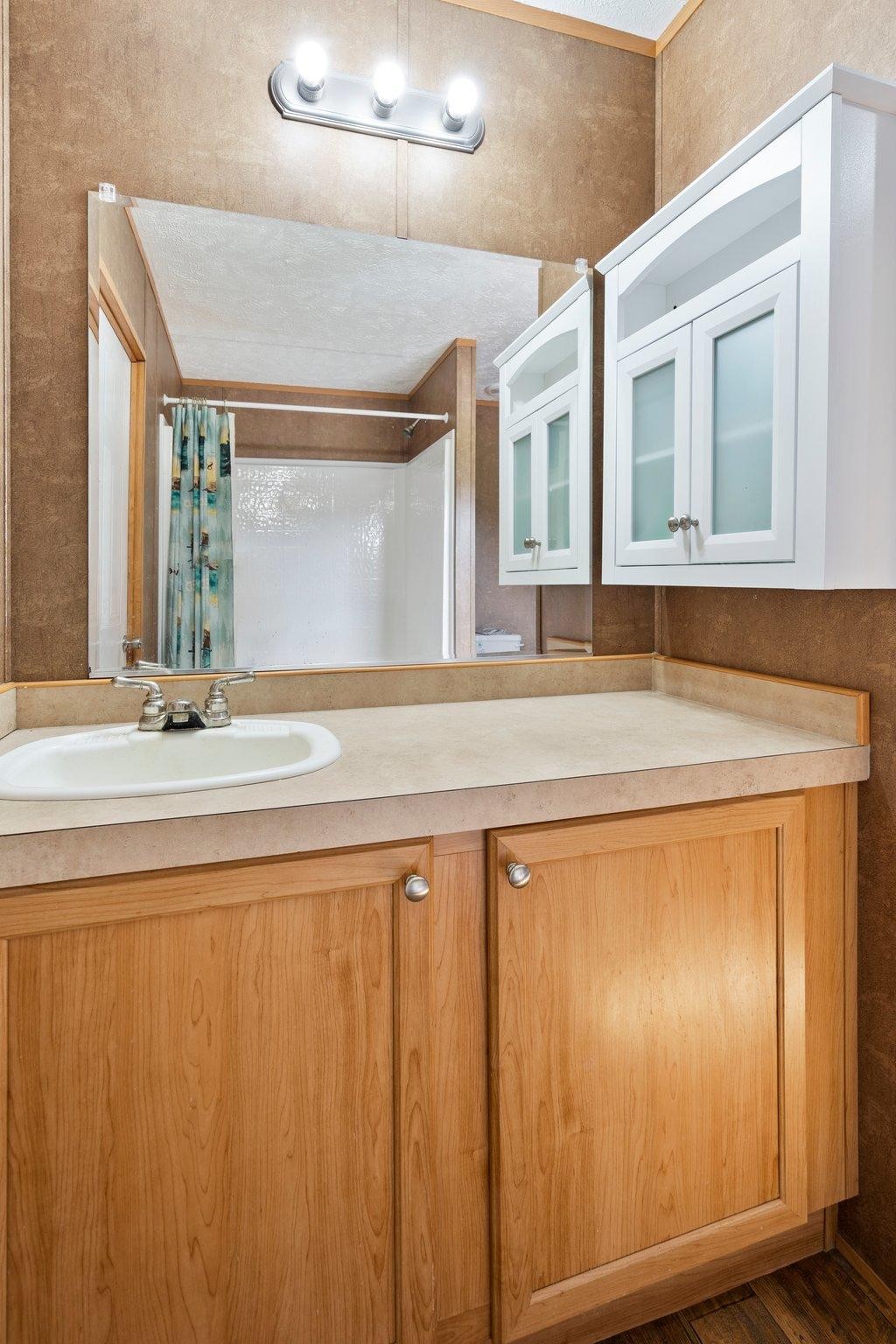 171 Buckner Road Philadelphia, TN 37846 - Photo 23 of 27 a bathroom with a sink and a mirror