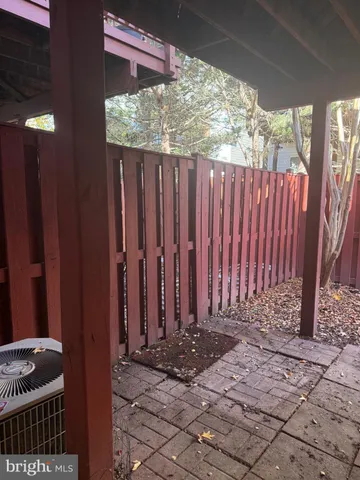 a view of a backyard with porch
