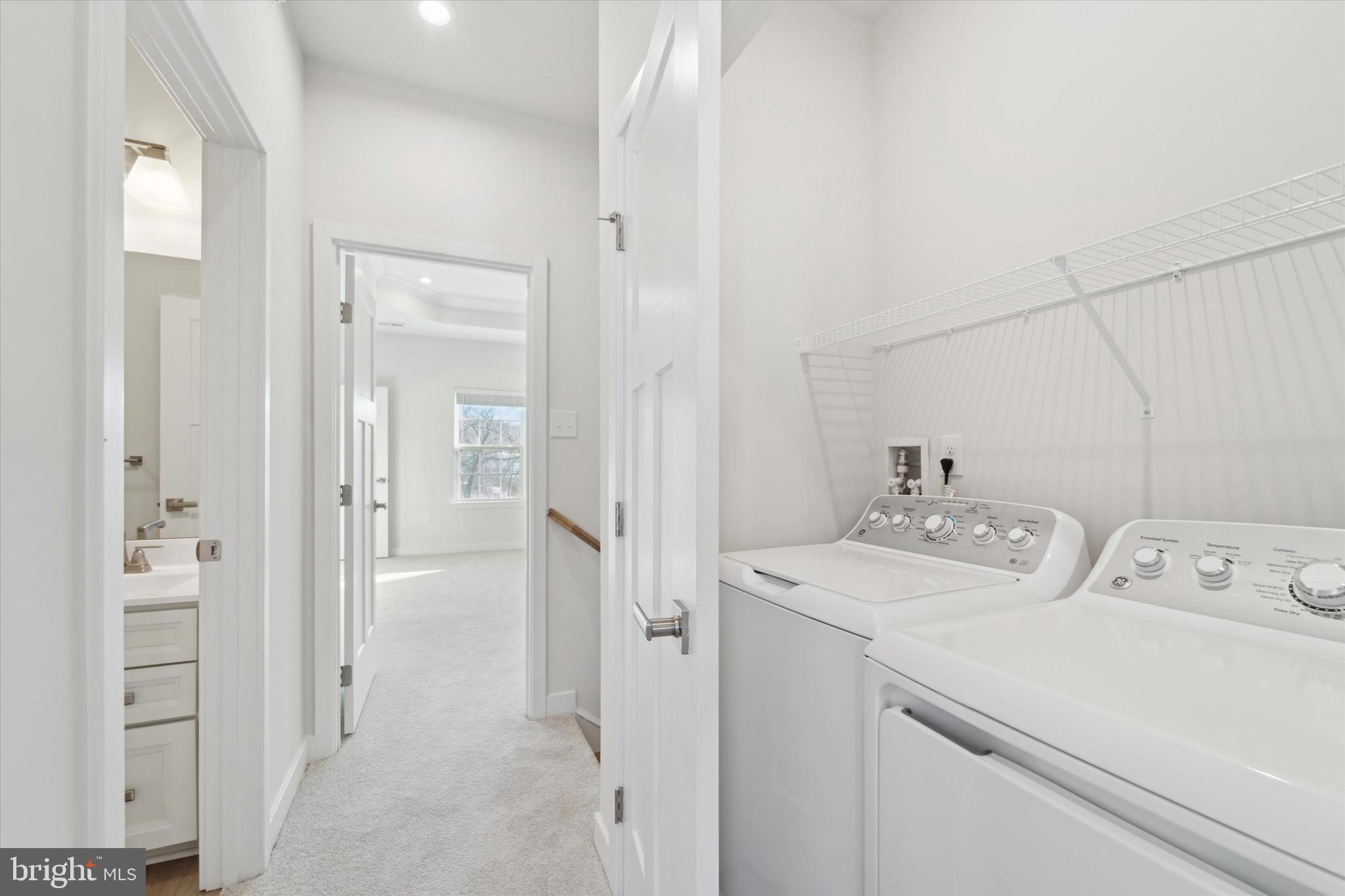 208 River Birch Way Exton, PA 19341 - Photo 22 of 25 a utility room with dryer and washer