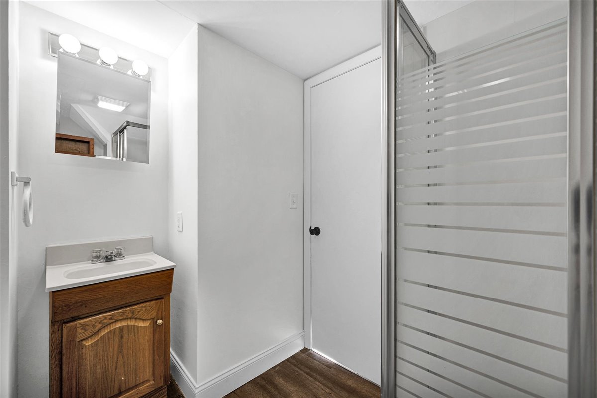 340 East Baker Street Bloomington, IL 61701 - Photo 18 of 28 a view of storage and utility room with washer and dryer