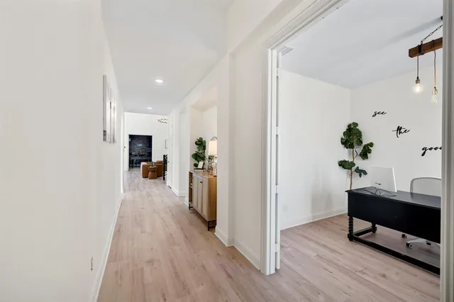 a view of a living room