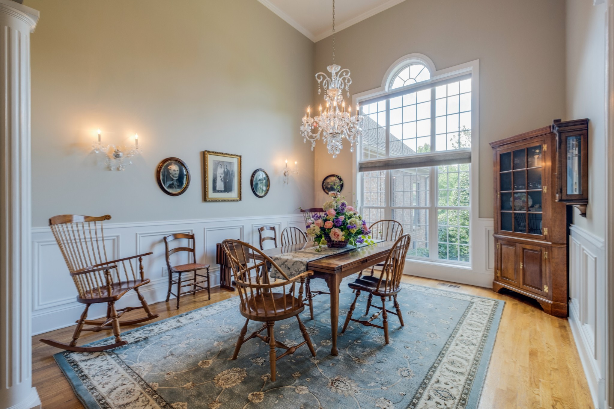 423 Ridgecrest Lane Lebanon, TN 37087 - Photo 14 of 50 a view of a dining room with furniture window and wooden floor
