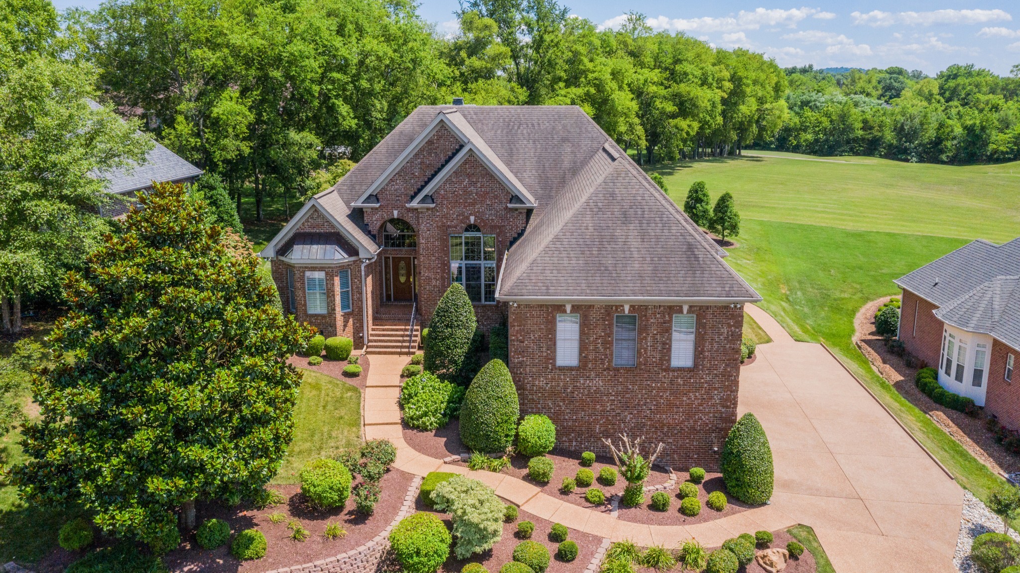 423 Ridgecrest Lane Lebanon, TN 37087 - Photo 3 of 50 a front view of a house with a yard