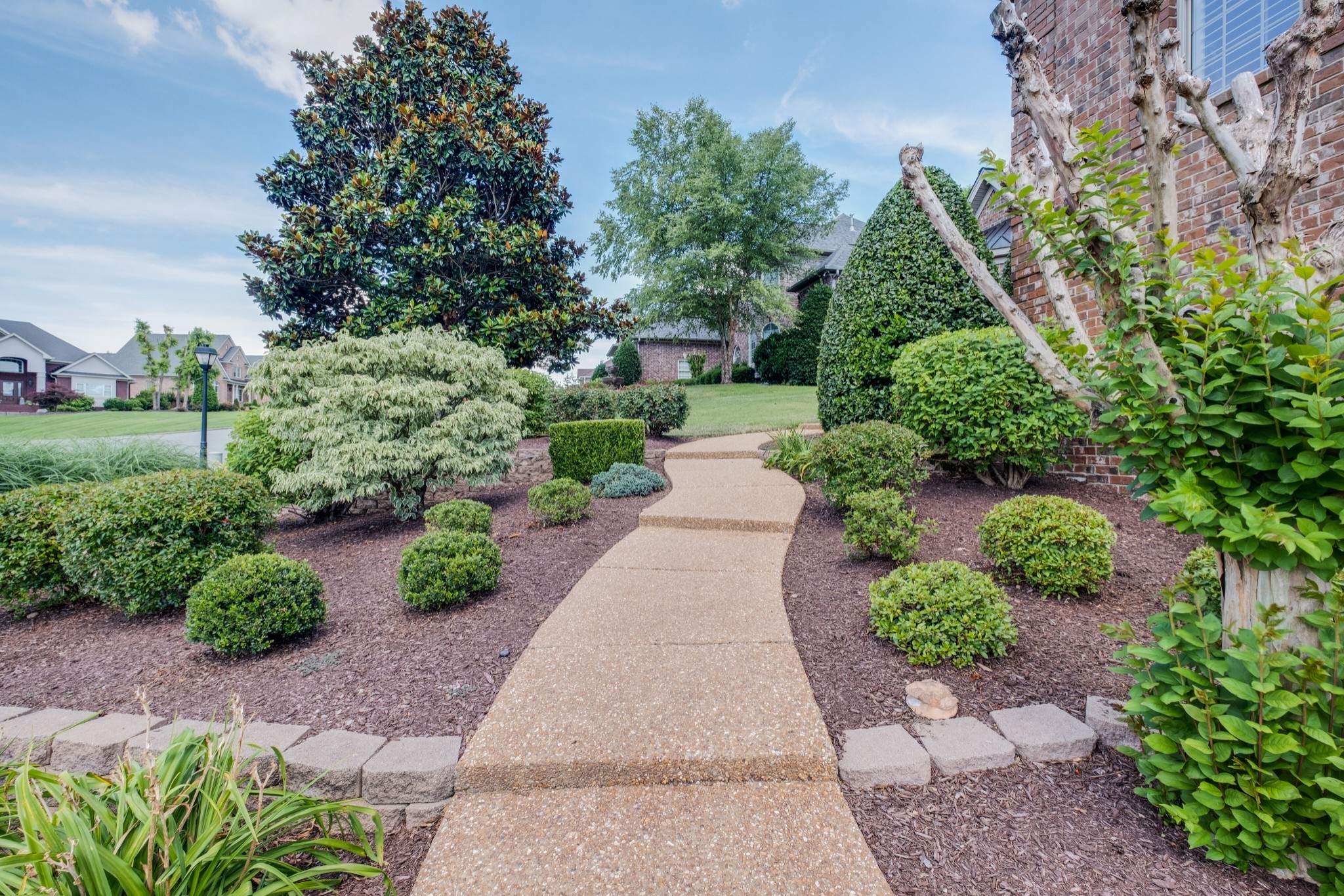423 Ridgecrest Lane Lebanon, TN 37087 - Photo 6 of 50 a view of a garden with pathway