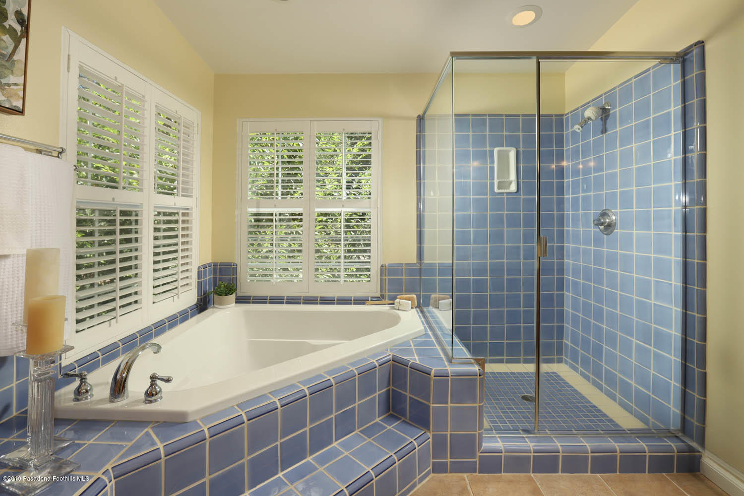 1934 Pasadena Glen Road Pasadena, CA 91107 - Photo 17 of 26 a bathroom with a bathtub and shower