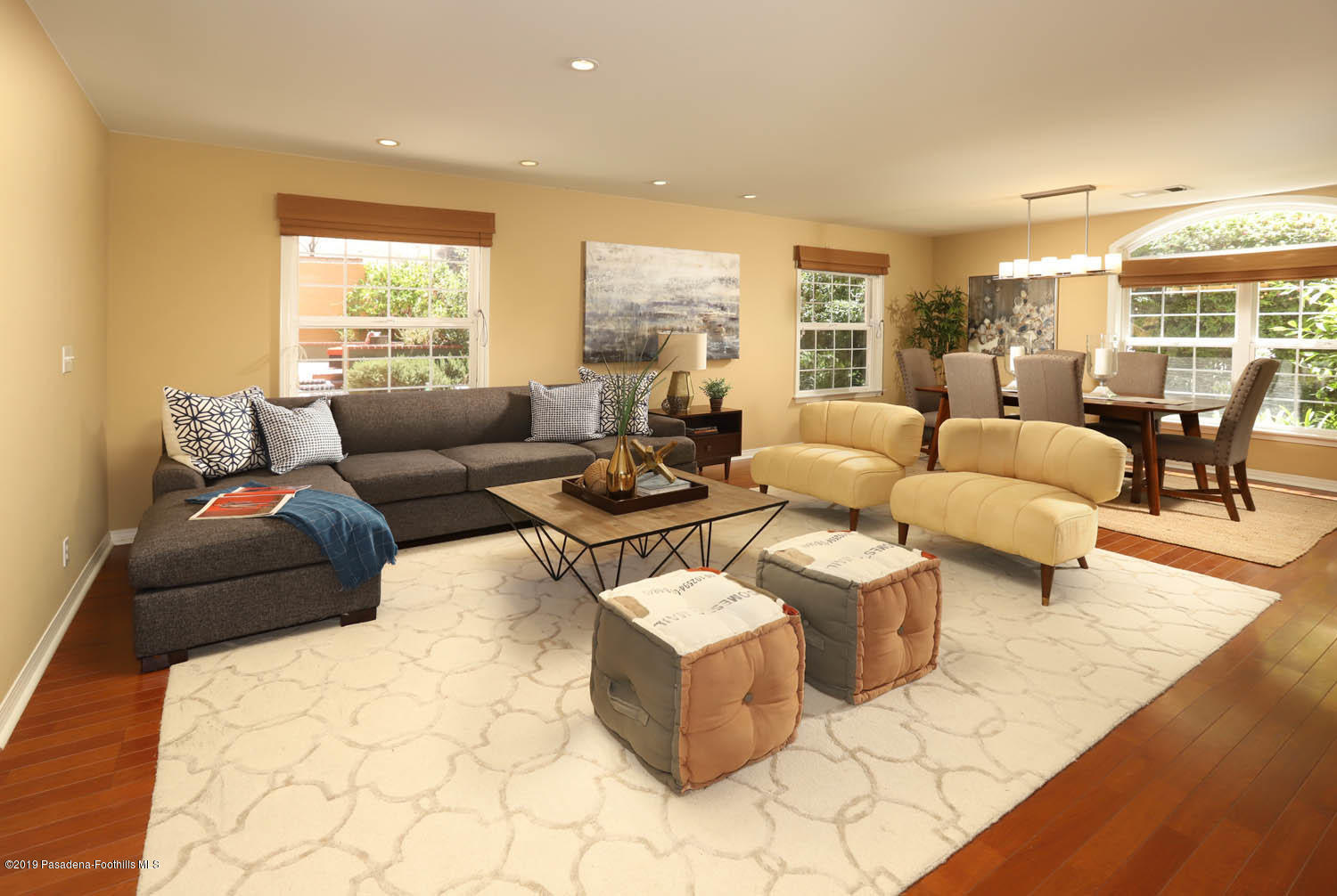 1934 Pasadena Glen Road Pasadena, CA 91107 - Photo 3 of 26 a living room with furniture and a large window