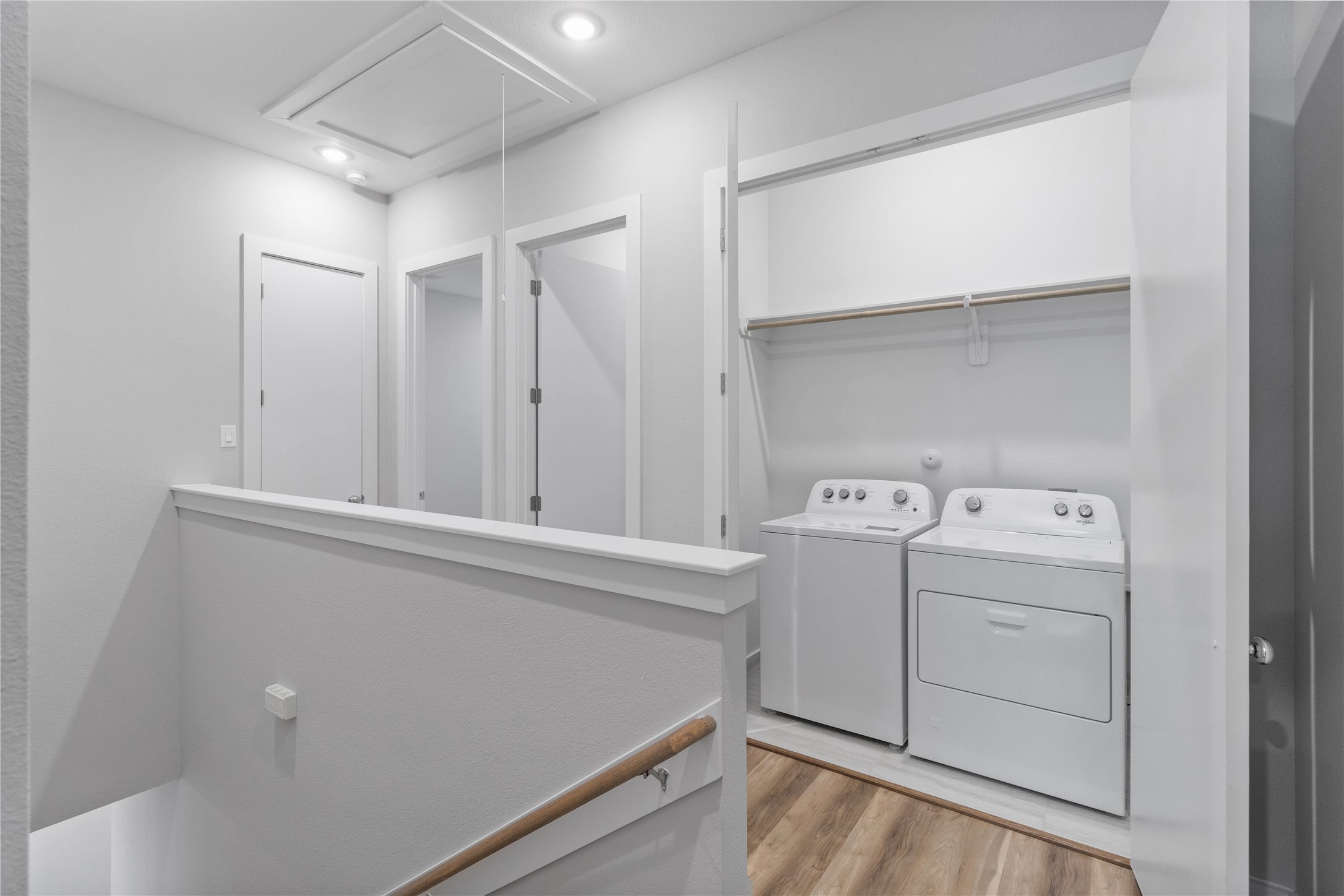 602 Thornton Road, Unit C Houston, TX 77018 - Photo 10 of 16 Full size washer and dryer - all appliances come with the home.