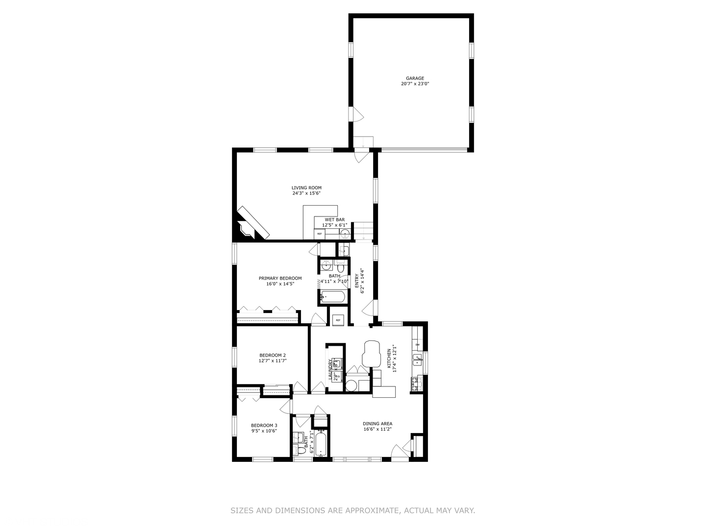 8705 45th Street Lyons, IL 60534 - Photo 19 of 19 a picture of a bathroom