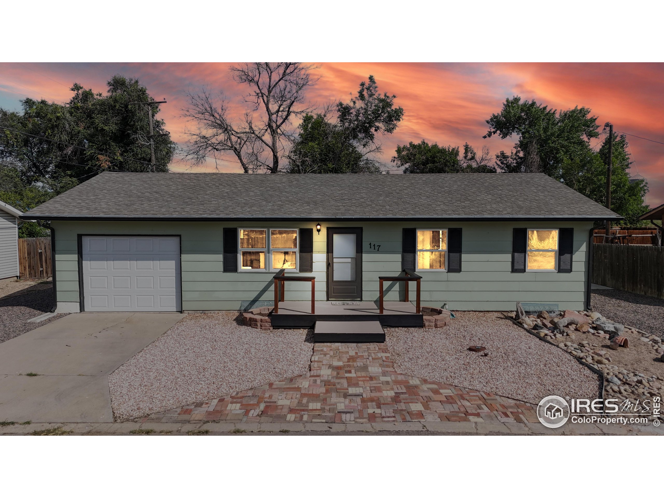 117 Fry Street Ault, CO 80610 - Photo 3 of 39 a black and white photo of a house