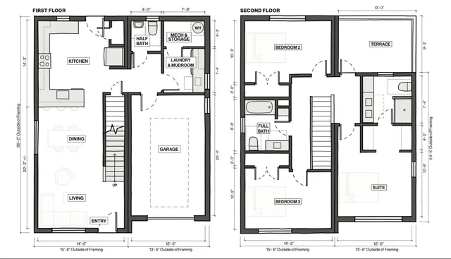 a view of a living room with a large window