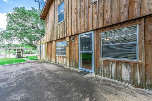 a view of a house with a garden