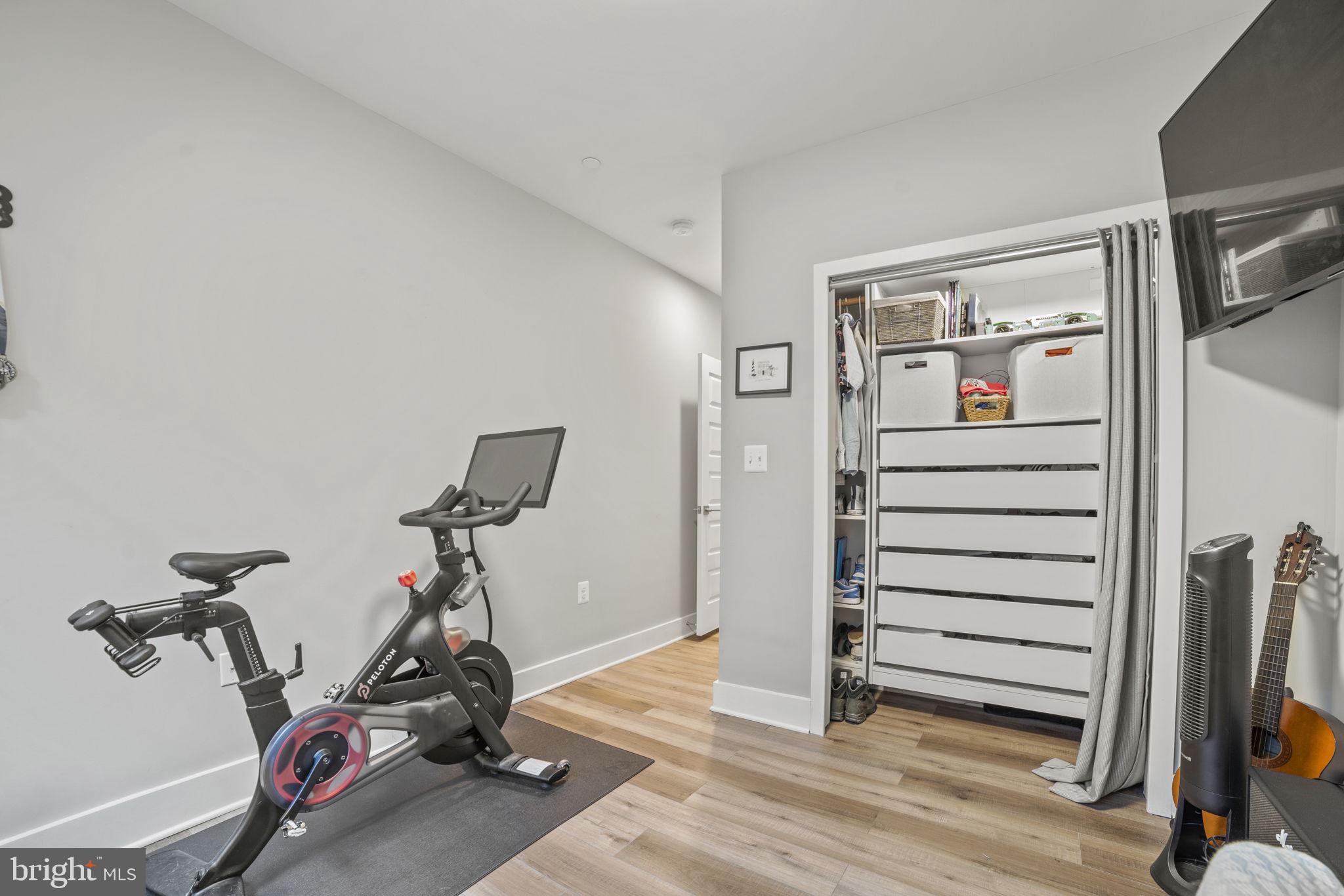 1838 Providence Street Northeast, Unit 2 Washington, DC 20002 - Photo 12 of 17 a view of a room with gym equipment