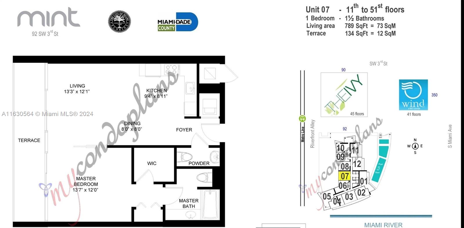 92 Southwest 3rd Street, Unit 4407 Miami, FL 33130 - Photo 21 of 21 a picture of a book and a bed