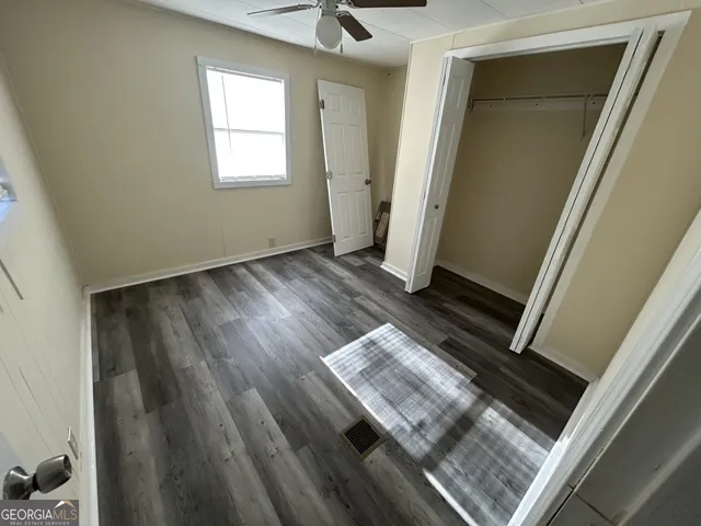 wooden floor in an empty room