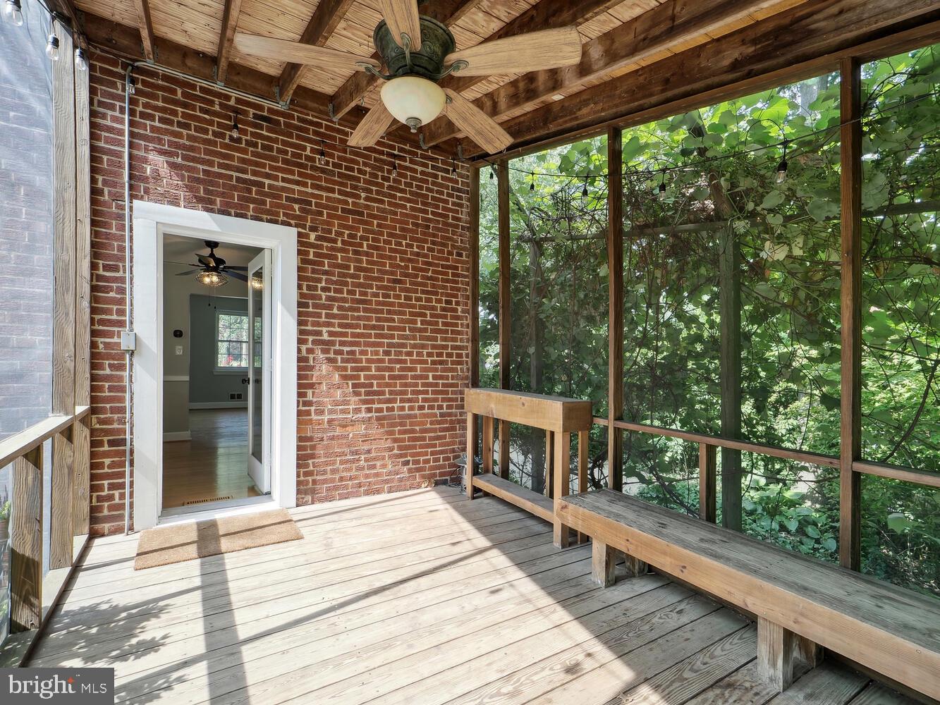 2611 Arvin Street Silver Spring, MD 20902 - Photo 27 of 42 Screened-In Porch off Kitchen/Dining Area