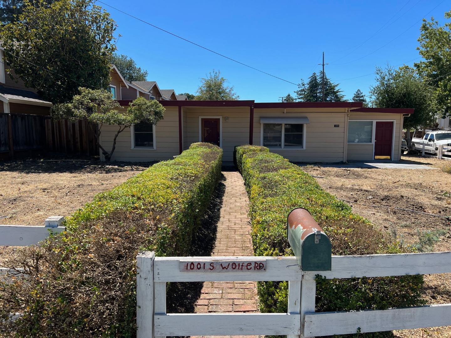 1001 South Wolfe Road Sunnyvale, CA 94086 - Photo 1 of 1 a view of a house with a yard