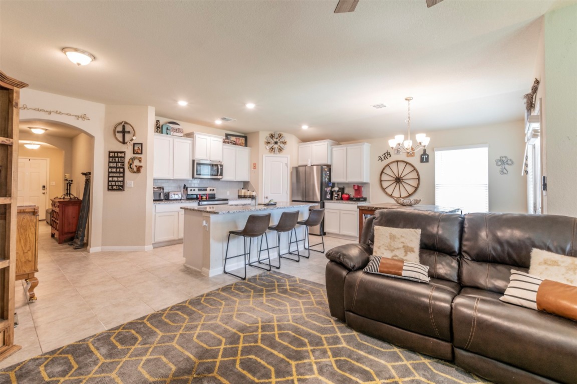 205 Pepper Mill Loop Burnet, TX 78611 - Photo 3 of 25 a living room with furniture and a large window