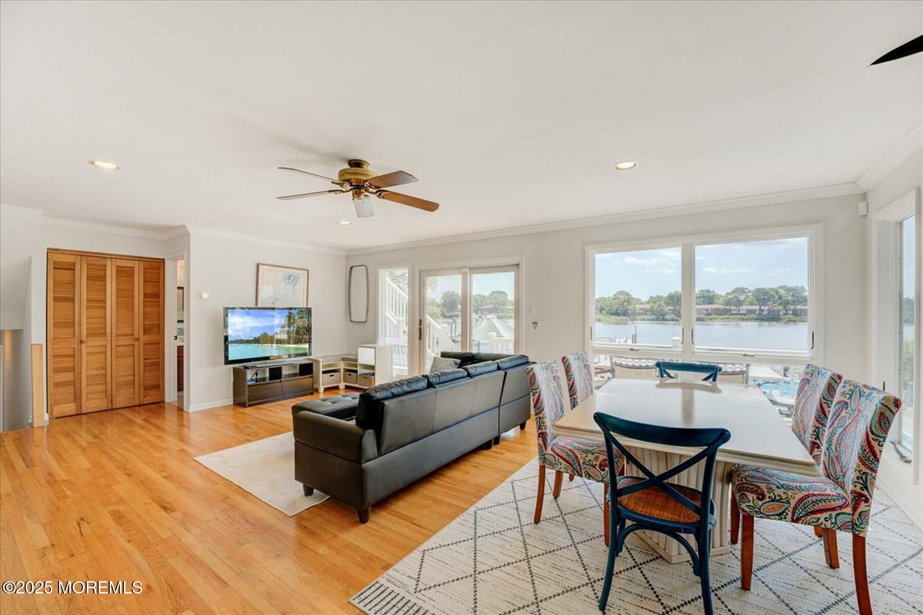 74 Seneca Place Oceanport, NJ 07757 - Photo 16 of 45 a living room with furniture a fireplace and a large window