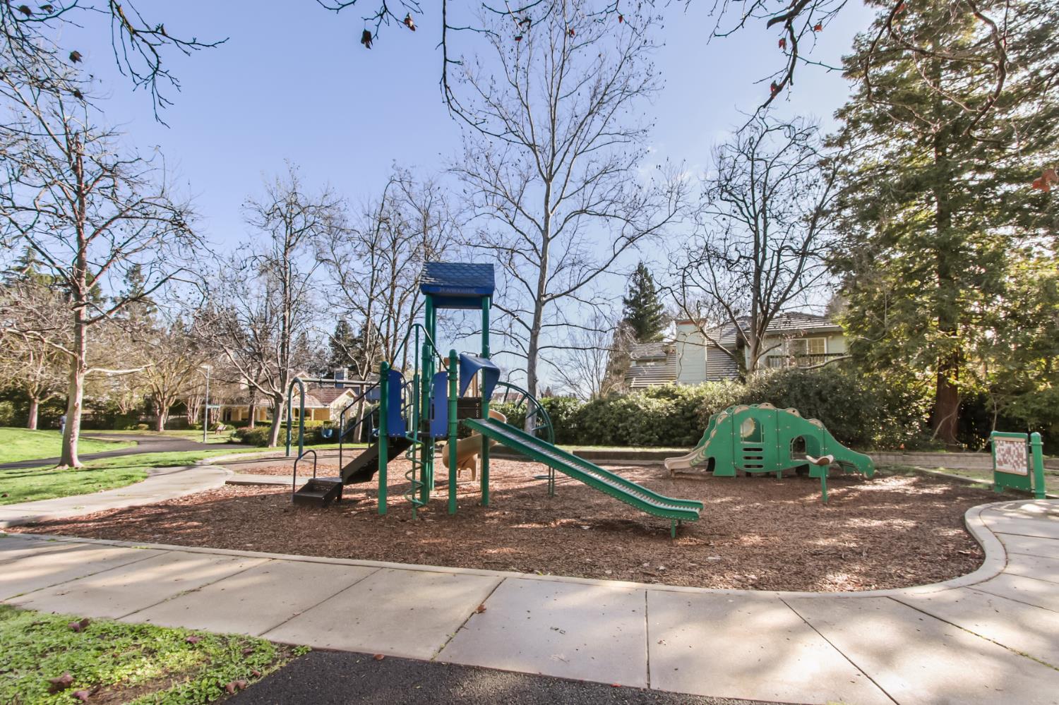 2216 Bryce Lane Davis, CA 95616 - Photo 46 of 53 a park with trees and a bench