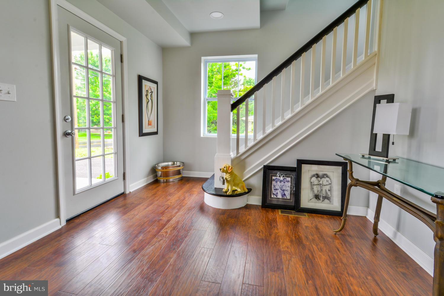 3504 Offutt Road Randallstown, MD 21133 - Photo 3 of 30 a view of an entryway with wooden floor