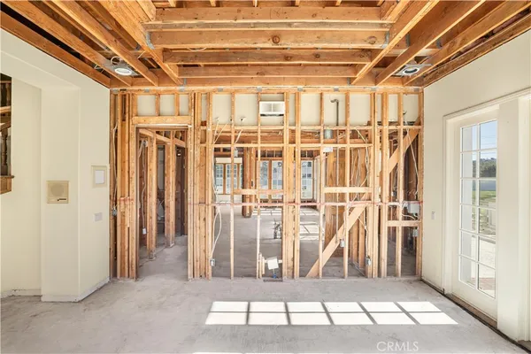 a view of front door