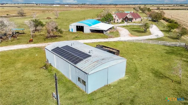 a view of a swimming pool with an ocean view