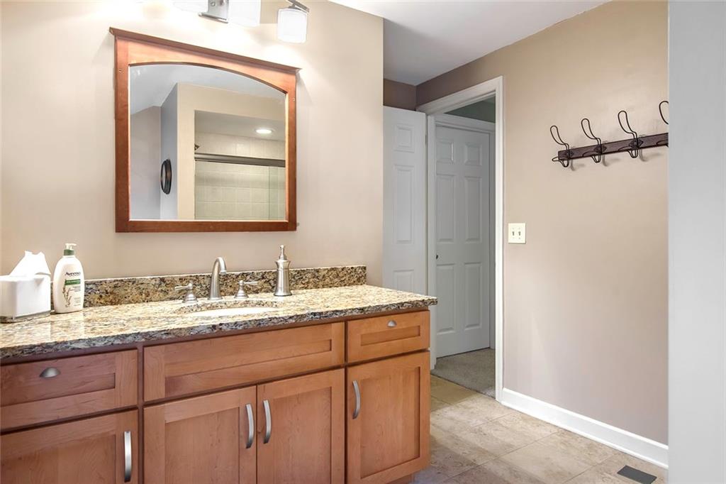 149 Backbone Road Sewickley, PA 15143 - Photo 18 of 25 A View of the Hall Bath Spacious Vanity with Granite Top.