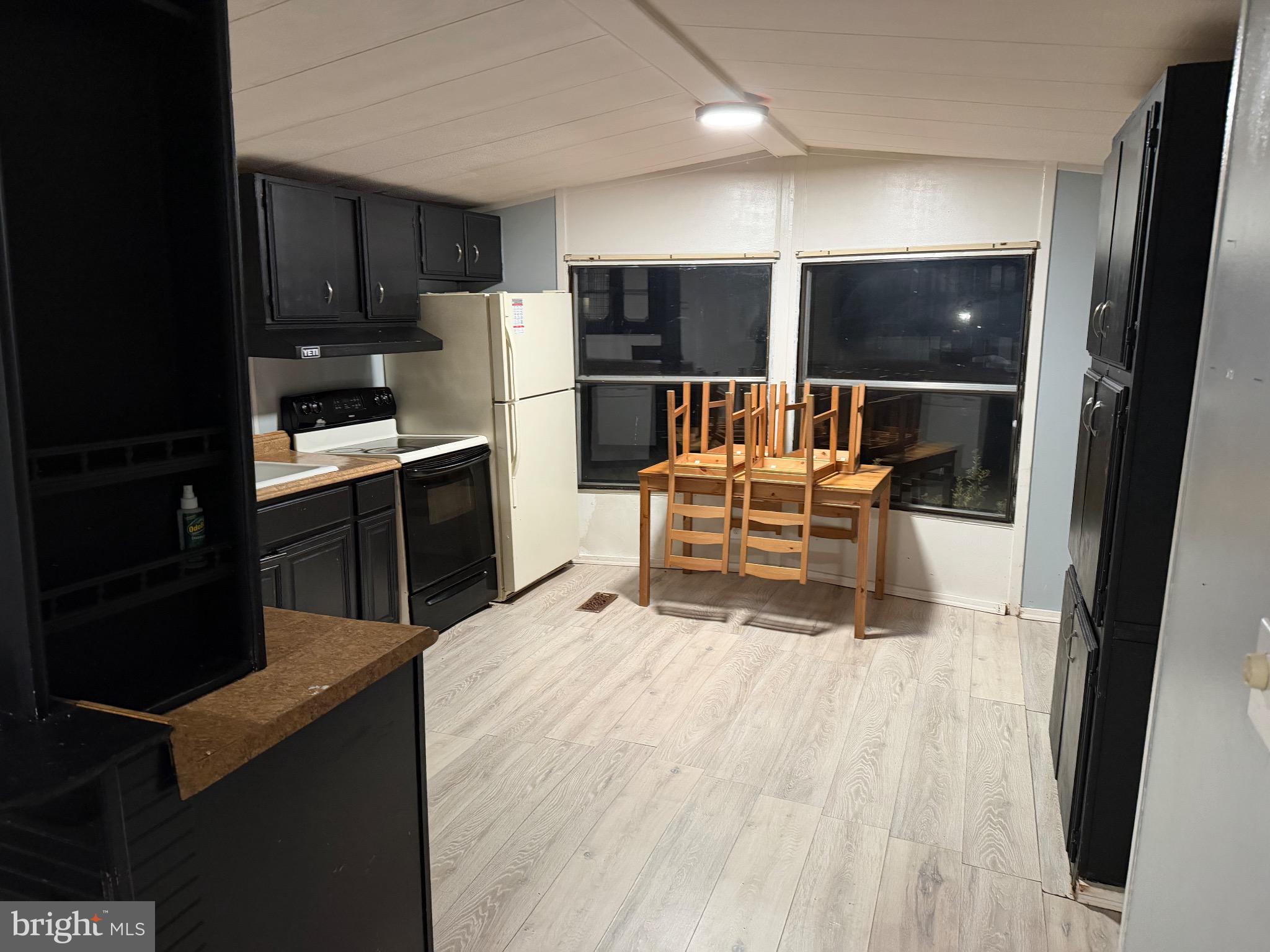 1807 Sandee Court Edgewood, MD 21040 - Photo 19 of 19 Modern kitchen with sleek black cabinetry.